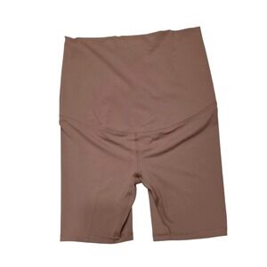 NWT Isabel Maternity Shorts Ladies M Taupe